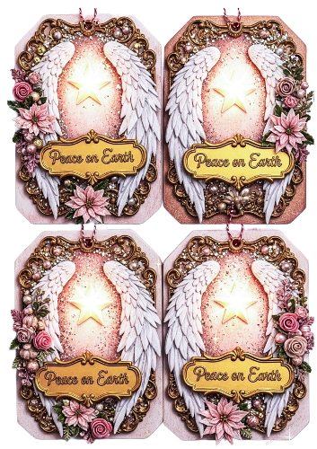 Giant Gift Tags Peace on Earth 07