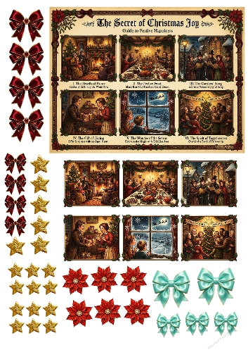 The Secret of Christmas Joy 3, Decoupage