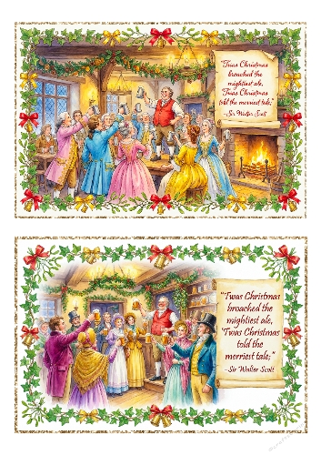 Christmas Quote 5 Sir Walter Scott
