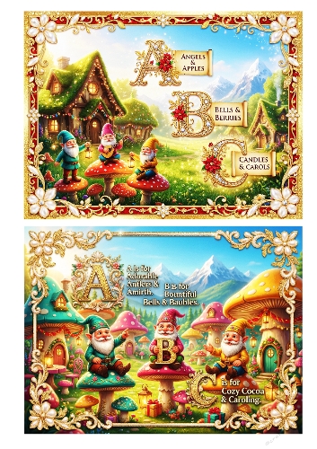 Gnome Christmas ABC 2