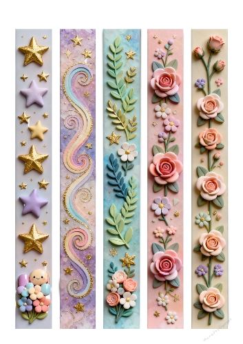 Tear me Washi strips whimsy 2