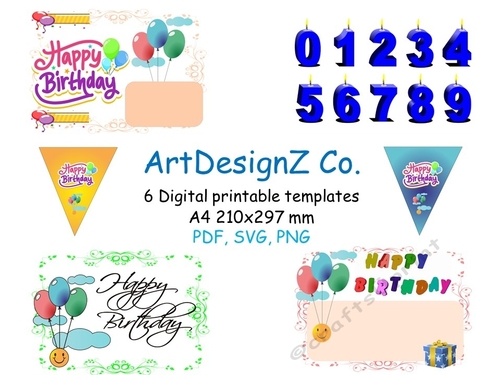 Birthday Queen, Birthday invitation pack