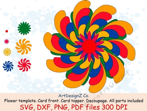 Paper and felt flower template and silhouettes. Appropriate for card fronts. Birthday, decoupage, felt, felting, beautiful, handmade, Christmas, flowers, poinsettias, bells, swans and roses, watercolor, garden 