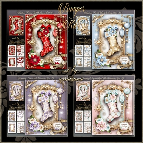 Bumper Kit Christmas Festive Stockings