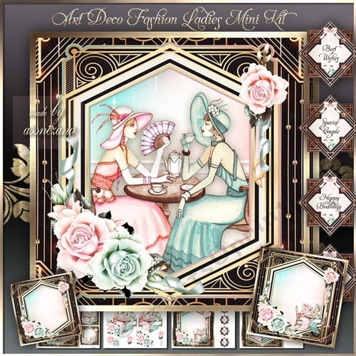 Art Deco Fashion Ladies Mini Kit