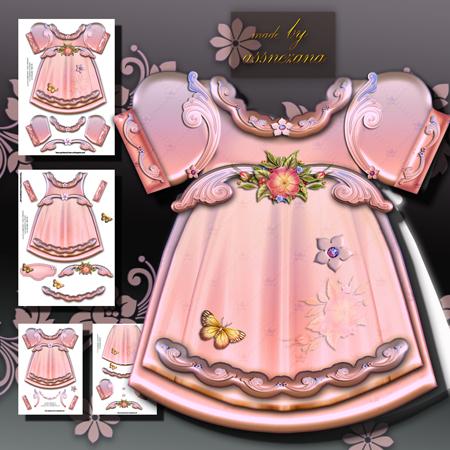 Soft Rose Baby Girl Dress