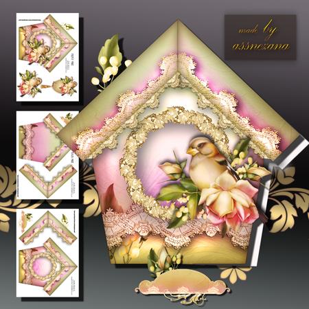 Beautiful Vintage Bird House