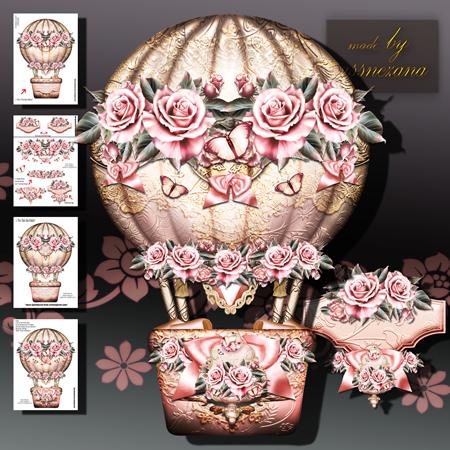 Beautiful Vintage Hot Air Balloon
