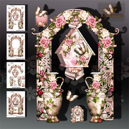 Beautiful Antique Birdhouse
