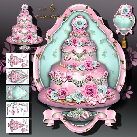 Beautiful Soft Vintage Cake