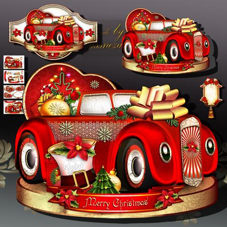 Christmas Gifts with Decorative Bow