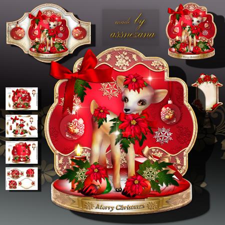 Cute Holiday Christmas Card for Kids