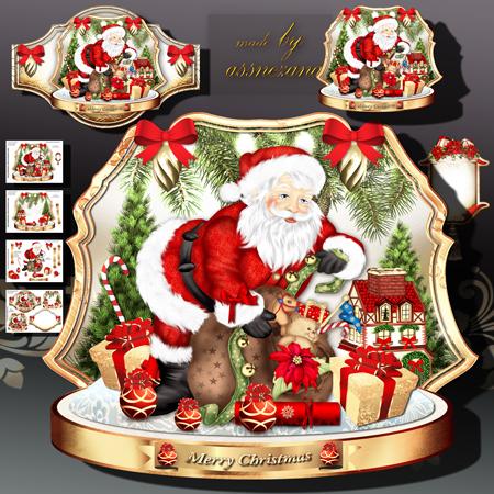 Christmas Santa Claus with Gifts