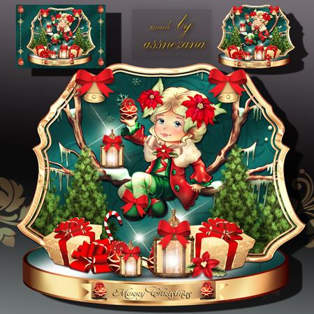 Cute Christmas Girl