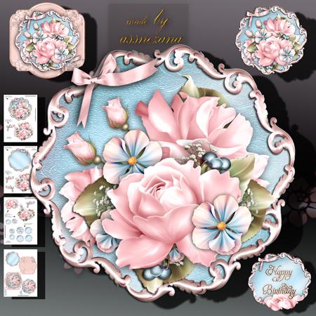 Soft Rose Vintage Roses