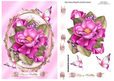 Colorful Roses with Frame