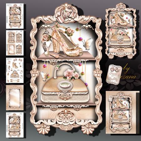 Vintage Cream Accessories Collection for Ladies