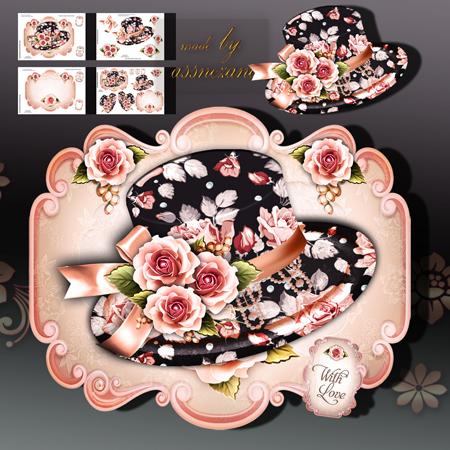 Fashion Floral Flower Hat