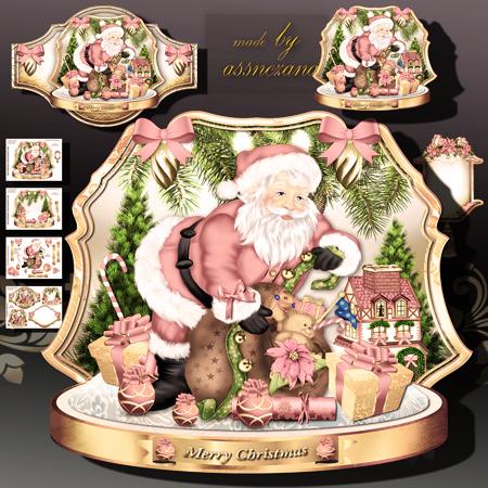 Christmas Santa Claus with Gifts