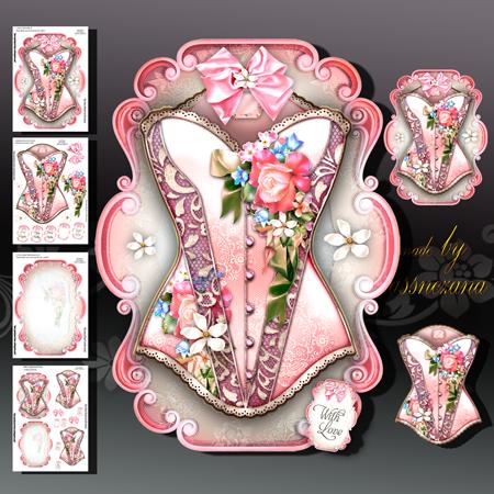 Rose Body Lace Accessories for Ladies