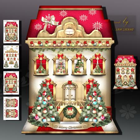 Festive High Christmas House
