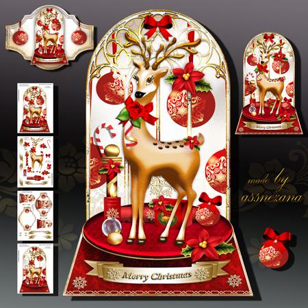 Holiday Christmas Deer