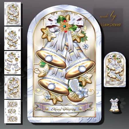 Winter Christmas Vintage Jingle Bells