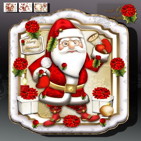 Cute Santa Wish You Merry Christmas