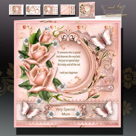 For Special Mum Card Kit