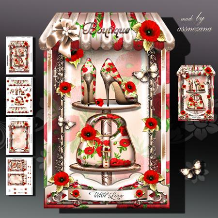 Boutique Shaped Card Kit6