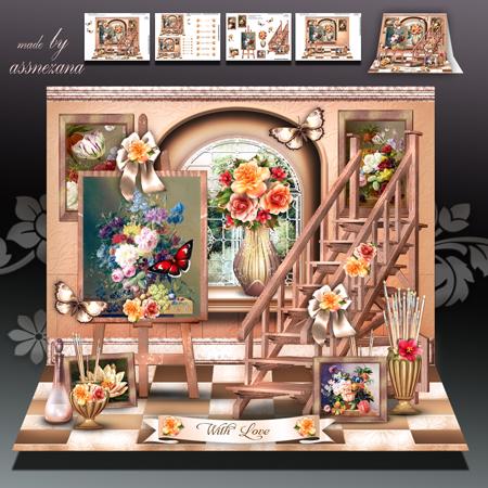 Beautiful Painting Room Card Mini Kit