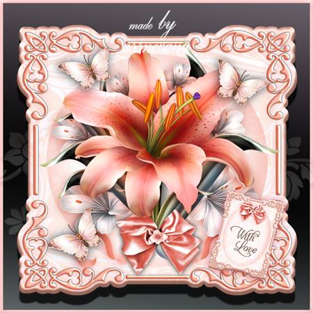 Soft Vintage Lilly Card Mini Kit