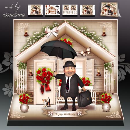 Male Card for Birthday Retirement and Other Occasions
