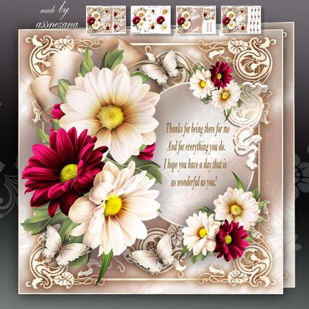 Cream Vintage Bouquet for All Occasion Mini Kit