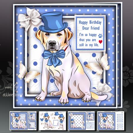 Happy Birthday Dear Friend Mini Kit