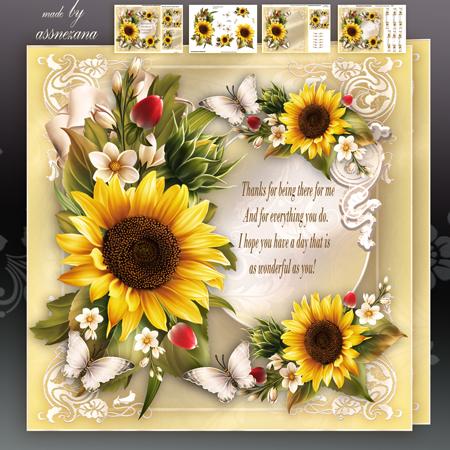 Sunflower Bouquet for All Occasion Mini Kit