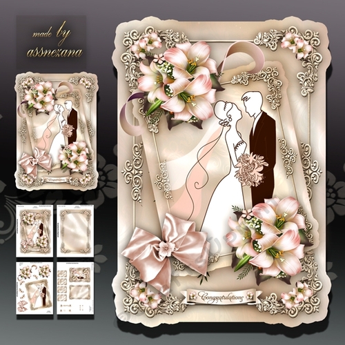 Anniversary Wedding Card Mini Kit