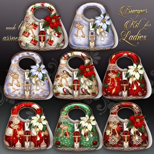 Christmas Bumper Kit Ladies Handbags