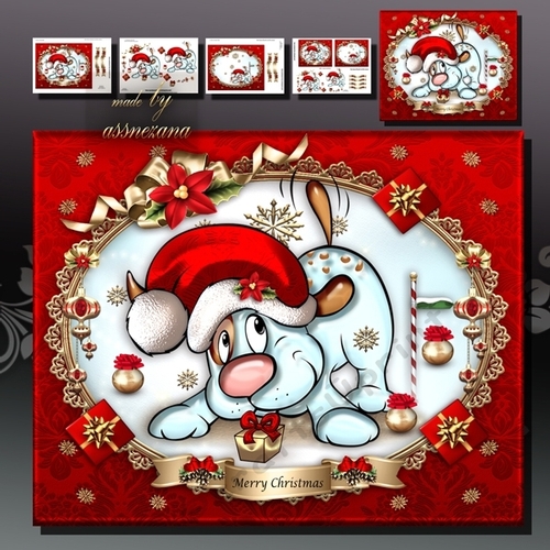 Cute Christmas Puppy for Kids Mini Kit