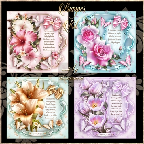 Bumper Kit of Flowers no 1