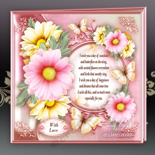 Pastel Spring Bouquet Card Mini Kit