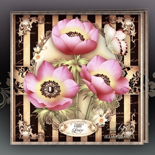Soft Pink Anemone for All Occasions Card Mini Kit