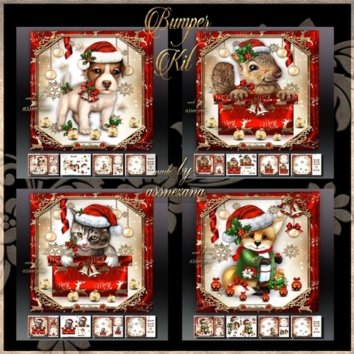 Christmas Animals Bumper Kit