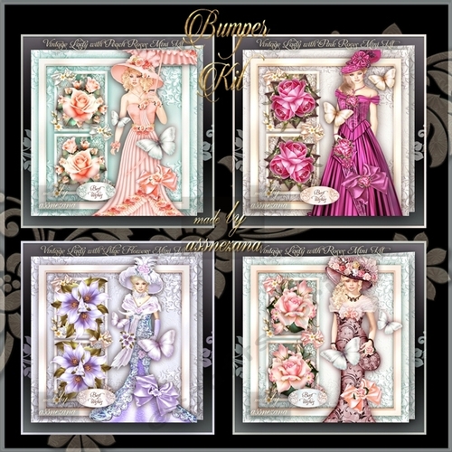 Bumper Kit of Vintage Ladies