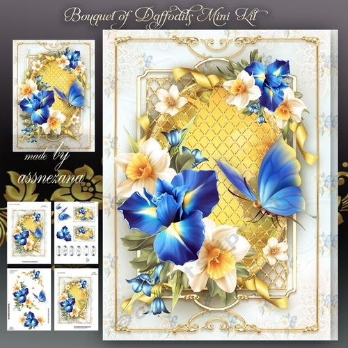 Bouquet of Daffodils Mini Kit