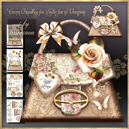 Cream Handbag for Ladies for all Occasions