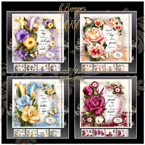 Bumper Kit of Flowers no 27