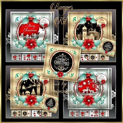 Golden Silver Christmas Bumper Kit