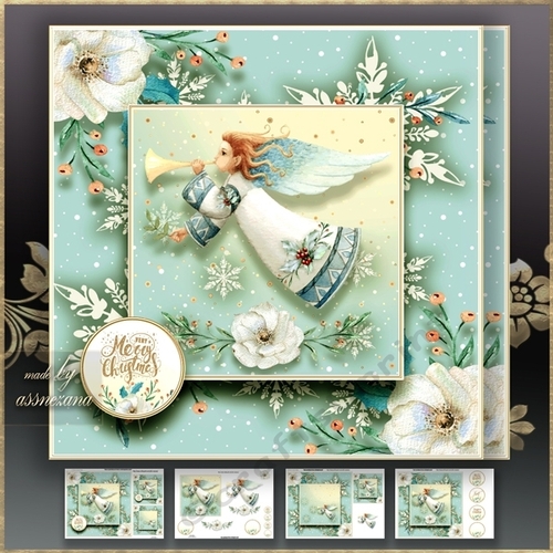 Christmas Winter Angel Mini Kit