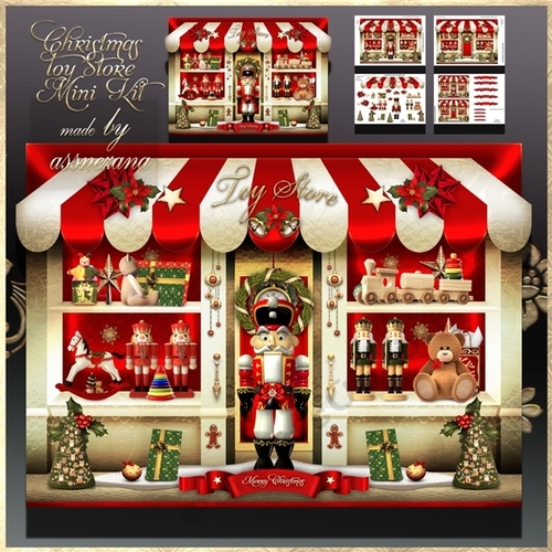 Christmas Toy Store Mini Kit